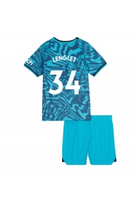 Fotbalové Dres Tottenham Hotspur Clement Lenglet #34 Dětské Třetí Oblečení 2022-23 Krátký Rukáv (+ trenýrky)